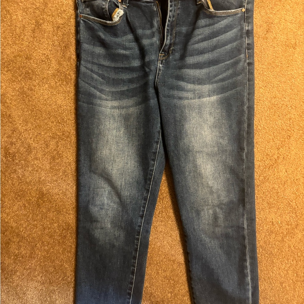 Three pairs of risen jeans, never worn. Size 13/31
